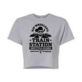thumbnail image 1 of Yellowstone  - Rip Wheelers Train Station - Juniors Cropped Cotton Blend T-Shirt, 1 of 6