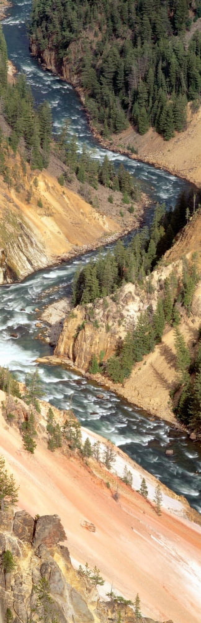 Yellowstone River Yellowstone National Park Montana Canvas Art - Panoramic Images (27 x 9)