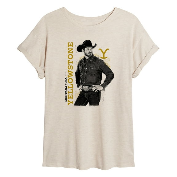 Yellowstone - Ryan - Women's Oversized Graphic T-Shirt