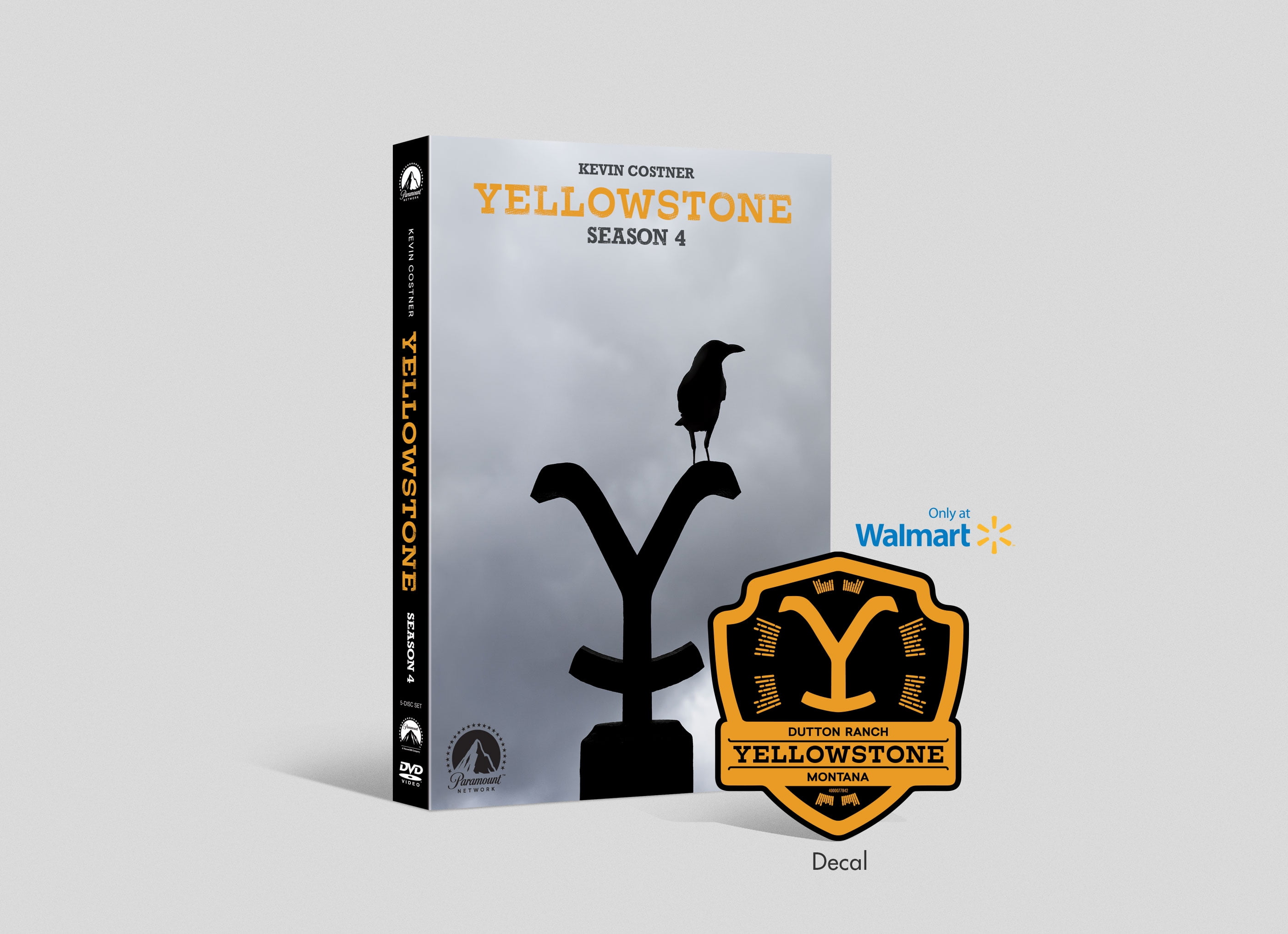 Yellowstone Season 4 DVD (Walmart Exclusive)