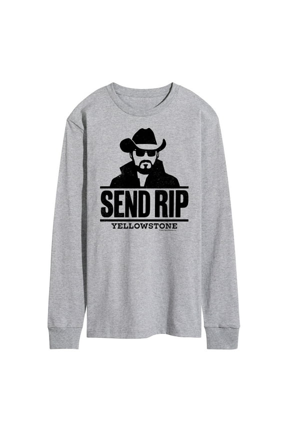 - Send Rip - Men's Long Sleeve T-Shirt