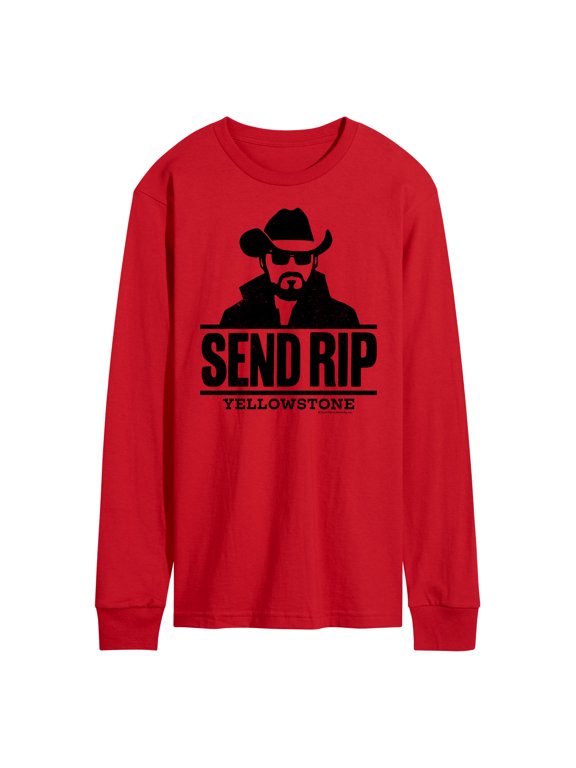 - Send Rip Men's Long Sleeve Graphic T-Shirt