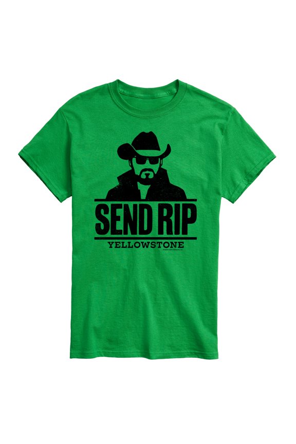 - Send Rip - Men's Short Sleeve Graphic T-Shirt