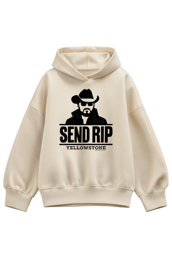 - Send Rip - Women's Oversized Fleece Hoodie Sweatshirt