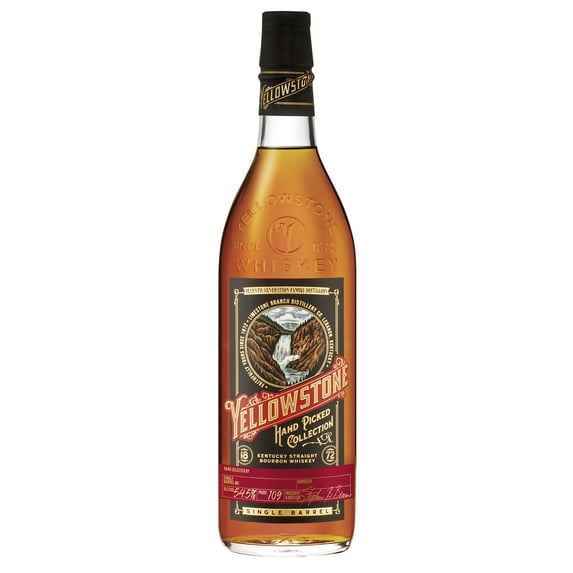Yellowstone, Single Barrel Bourbon, 54.5% ABV, 750ml Glass Bottle