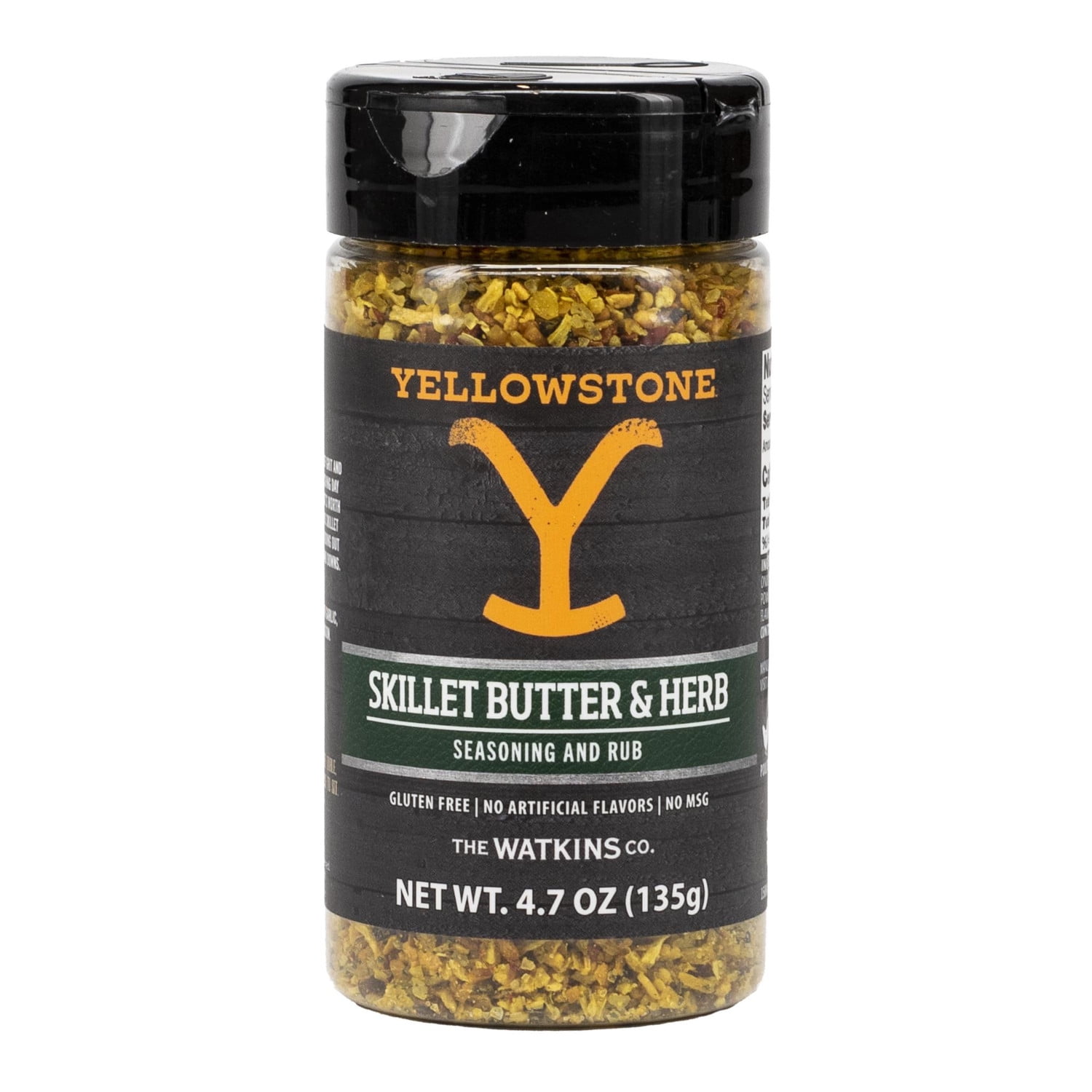 Yellowstone Skillet Butter and Herbs Seasoning Can (4.7 oz)