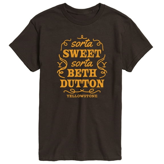 Yellowstone - Sorta Sweet Sorta Beth Dutton - Men's Short Sleeve Graphic T-Shirt