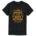 thumbnail image 1 of Yellowstone - Sorta Sweet Sorta Beth Dutton - Men's Short Sleeve Graphic T-Shirt, 1 of 6