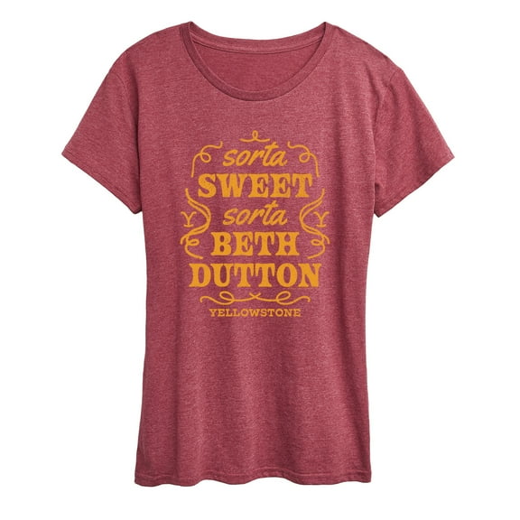 Yellowstone - Sorta Sweet Sorta Beth Dutton - Women's Short Sleeve Graphic T-Shirt