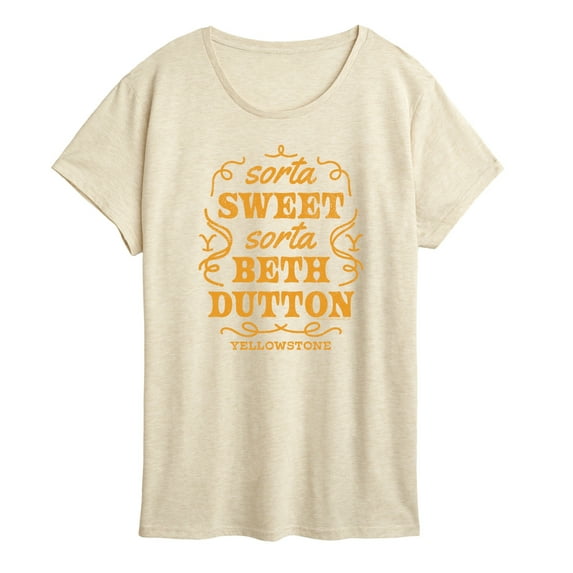 Yellowstone - Sorta Sweet Sorta Beth Dutton - Women's Short Sleeve Graphic T-Shirt