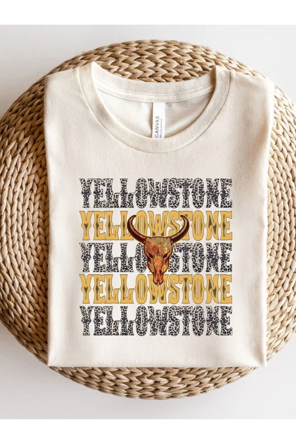 Stacked Leopard Boutique Style Tee T-Shirt