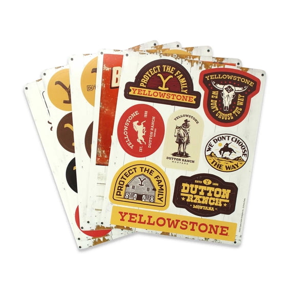 Yellowstone Sticker Sheets