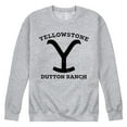 thumbnail image 1 of Yellowstone - Stone Dutton Bravado - Men's Long Sleeve Crew Neck Fleece, 1 of 5