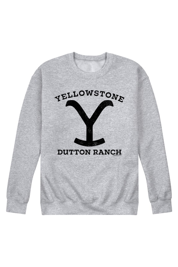 - Stone Dutton Bravado - Men's Long Sleeve Crew Neck Fleece