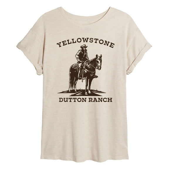Yellowstone - Stone Dutton Cowboy - Women's Oversized T-Shirt