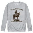 thumbnail image 1 of Yellowstone - Stone Dutton Cowboy - Men's Long Sleeve Crew Neck Fleece, 1 of 5