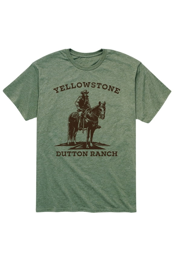 - Stone Dutton Cowboy - Men's Short Sleeve Graphic T-Shirt