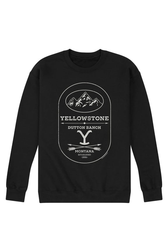 - Stone Dutton - Men's Long Sleeve Crew Neck Fleece