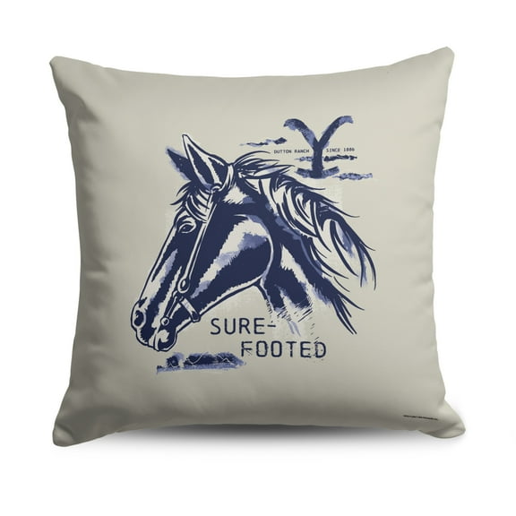 Yellowstone Sure Footed Throw Pillow, 18 x 18 inches