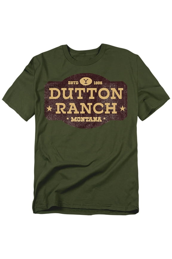 T-Shirt Distressed Dutton Ranch Unisex Graphic Tee for Men & Women