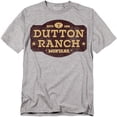 thumbnail image 1 of Yellowstone T-Shirt Distressed Dutton Ranch Unisex Graphic Tee for Men & Women, 1 of 7