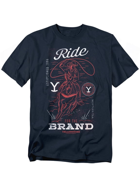 T-Shirt Ride For The Brand Cowboy Unisex Graphic Tee for Men & Women
