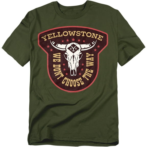 Yellowstone T-Shirt We Don'T Choose The Way Unisex Graphic Tee for Men & Women