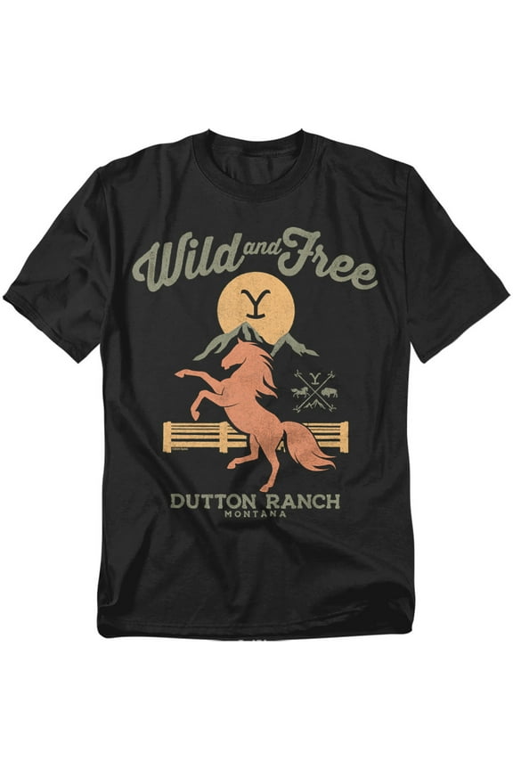 T-Shirt Wild And Free Unisex Graphic Tee for Men & Women