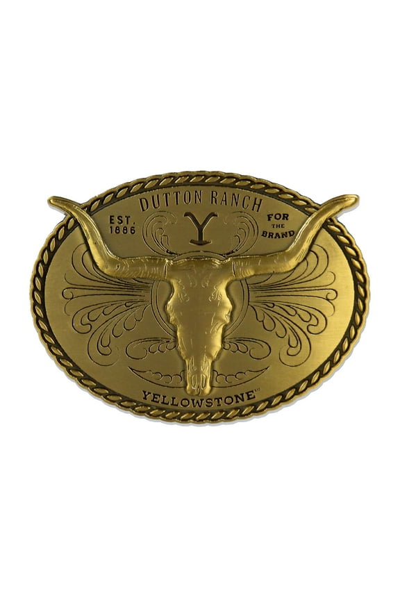Yellowstone TV Series Dutton Ranch Western Cowboy Heavy Duty Belt Buckle