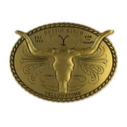Yellowstone TV Series Dutton Ranch Western Cowboy Heavy Duty Belt Buckle