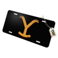 thumbnail image 1 of Yellowstone TV Show Brand Novelty Metal Vanity Tag License Plate, 1 of 1