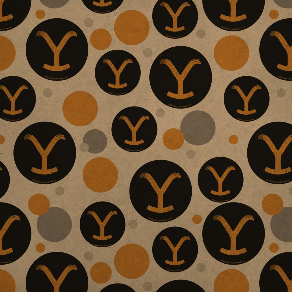 Yellowstone TV Show Brand Premium Kraft Gift Wrap Wrapping Paper Roll