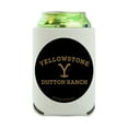 thumbnail image 1 of Yellowstone TV Show Dutton Ranch Can Cooler - Drink Sleeve Hugger Collapsible Insulator - Beverage Insulated Holder, 1 of 1