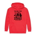 thumbnail image 1 of Yellowstone - Take Em Train Station- Mens Fleece Pullover Hoodie, 1 of 6