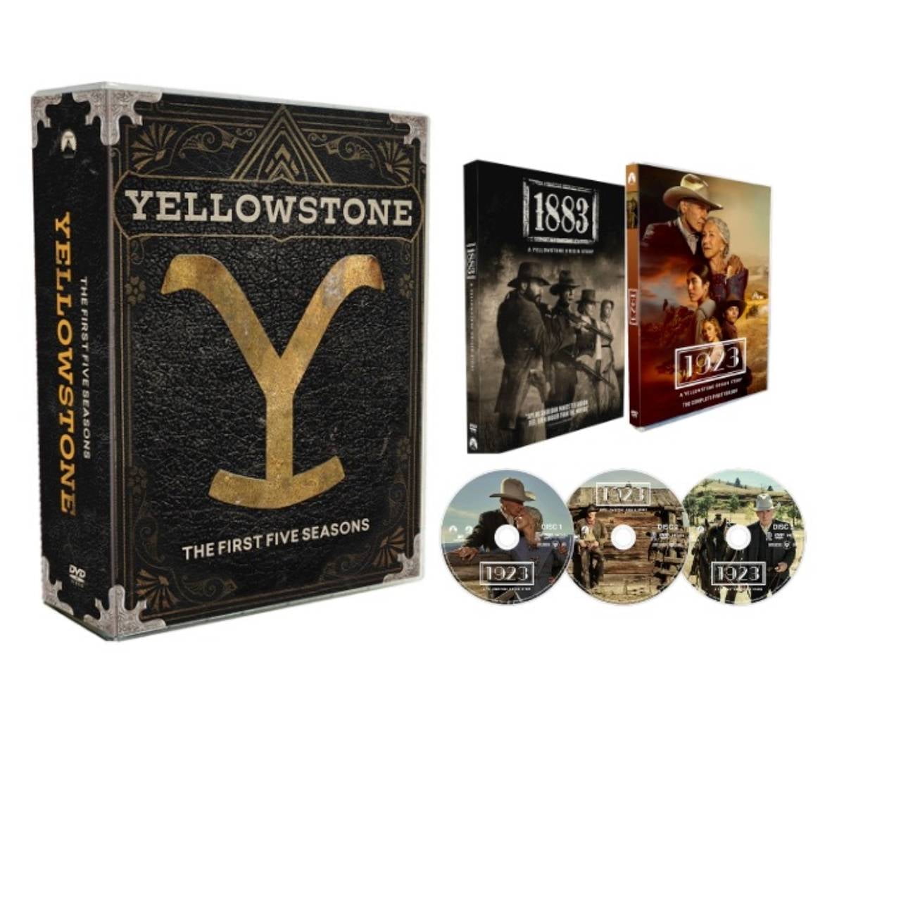 Yellowstone The Complete Series 1-2-3-4-5 & 1883+ 1923 DVD