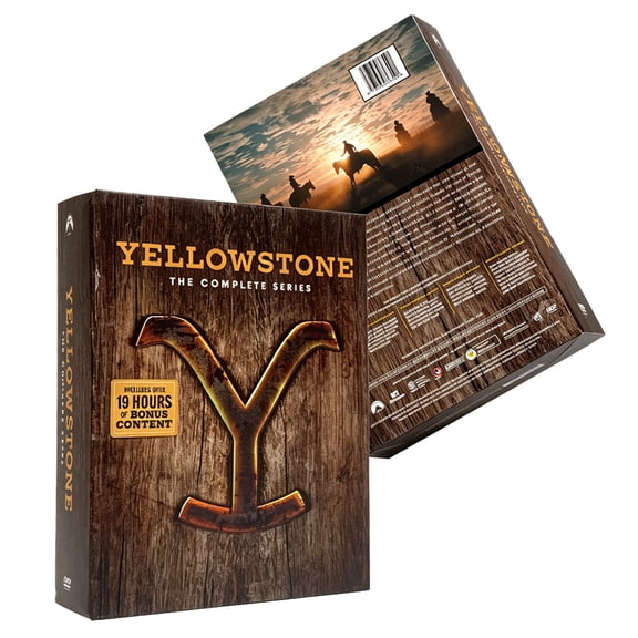 Yellowstone: The Complete Series [DVD] Season 1-5 24Disc Box Set