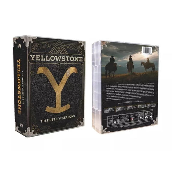 Yellowstone : The complete series , Season 1-5 ( 23-Disc-DVD_ Box-Set ).