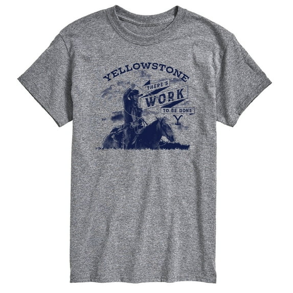 Yellowstone - Theres Work To Be Done - Men's Short Sleeve Graphic T-Shirt