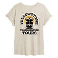 thumbnail image 1 of Yellowstone - Train Station Tours - Women's Oversized T-Shirt, 1 of 6