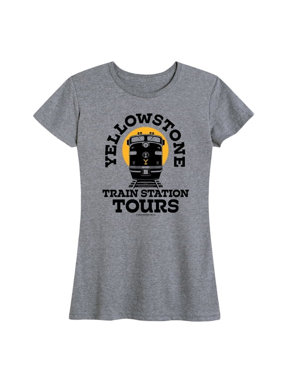 - Train Station Tours Women's Short Sleeve Graphic T-Shirt