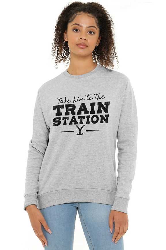 Train Station Yellowstone Women's Crew Sweatshirt