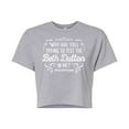 thumbnail image 1 of Yellowstone  - Trying To Test The Beth Dutton  - Juniors Cropped Cotton Blend T-Shirt, 1 of 6