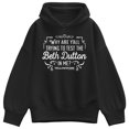 thumbnail image 1 of Yellowstone - Trying To Test The Beth Dutton - Women's Oversized Fleece Hoodie Sweatshirt, 1 of 4