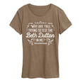 thumbnail image 1 of Yellowstone - Trying To Test The Beth Dutton - Women's Short Sleeve Graphic T-Shirt, 1 of 4
