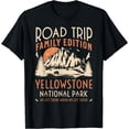 thumbnail image 1 of Yellowstone US National Park Family Road Trip Vacation T-Shirt Black Small, 1 of 4