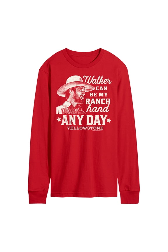 - Walker Ranch Hand - Men's Long Sleeve T-Shirt