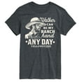 thumbnail image 1 of Yellowstone - Walker Ranch Hand - Men's Short Sleeve Graphic T-Shirt, 1 of 6