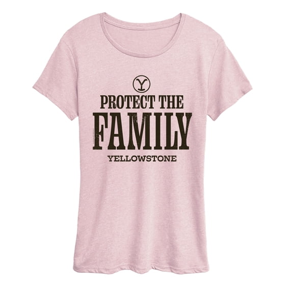 Yellowstone - We Are Family Brand - Women's Short Sleeve Graphic T-Shirt