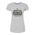 thumbnail image 1 of Yellowstone  - We Are Family Y Brand  - Juniors Fitted Graphic T-Shirt, 1 of 6
