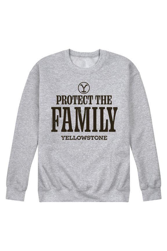 - We Are Family Y Brand - Men's Crew Neck Fleece Pullover